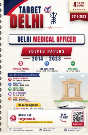 Delhi Medical Officer book cover by Dr Varun Agarwal — Target CMS