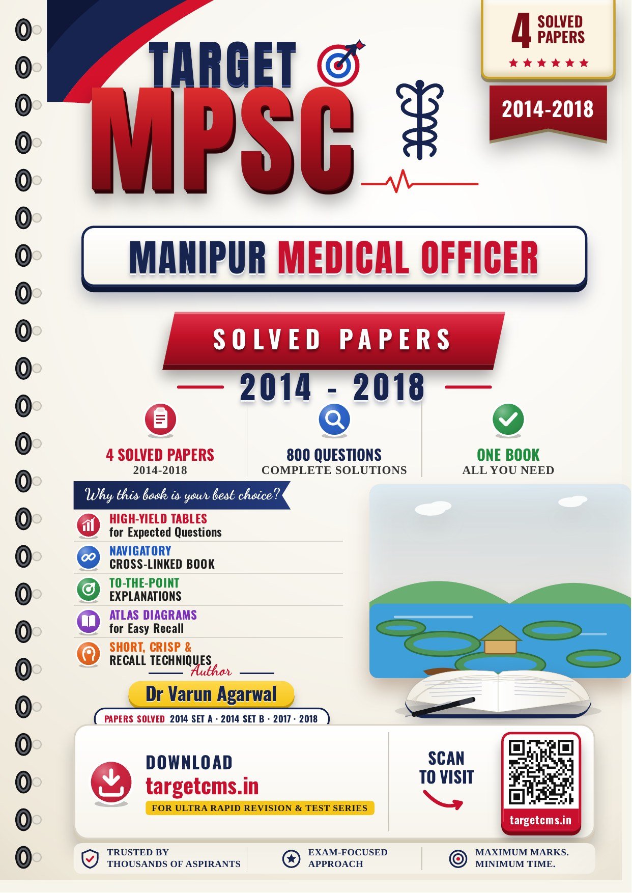 Manipur Medical Officer book cover by Dr Varun Agarwal — Target CMS