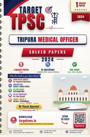 Tripura Medical Officer book cover by Dr Varun Agarwal — Target CMS